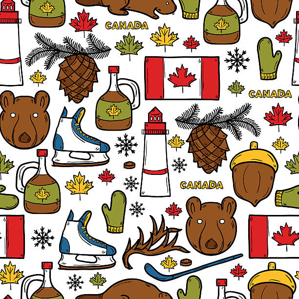 Canadian Things Drawing 150+ How To Draw Canadian Flag Stock Photos, Pictures & Royalty-Free ...