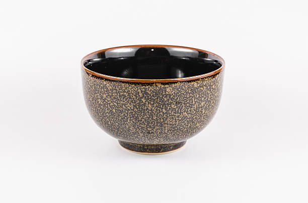 istock Gold and black color ceramic porcelain 483219778