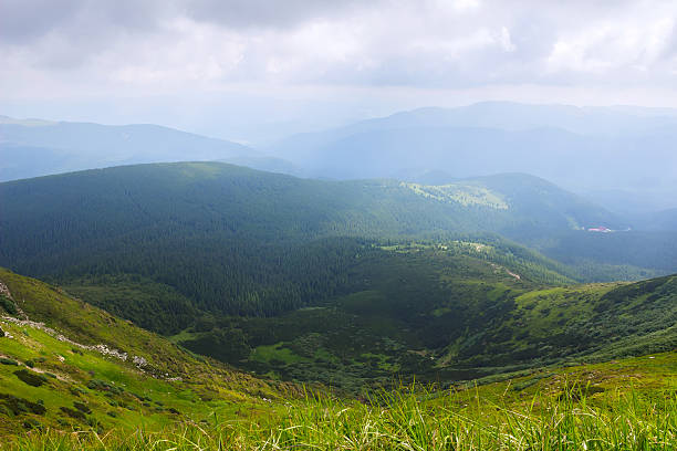 istock View from Hoverla in the Carpathians mountains, Ukraine 483220524