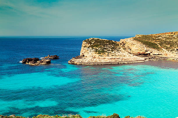 istock The Blue Lagoon on Comino Island, Malta Gozo 483221320