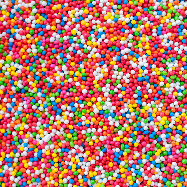 istock Sugar sprinkle dots, decoration for cake and bekery 483227184