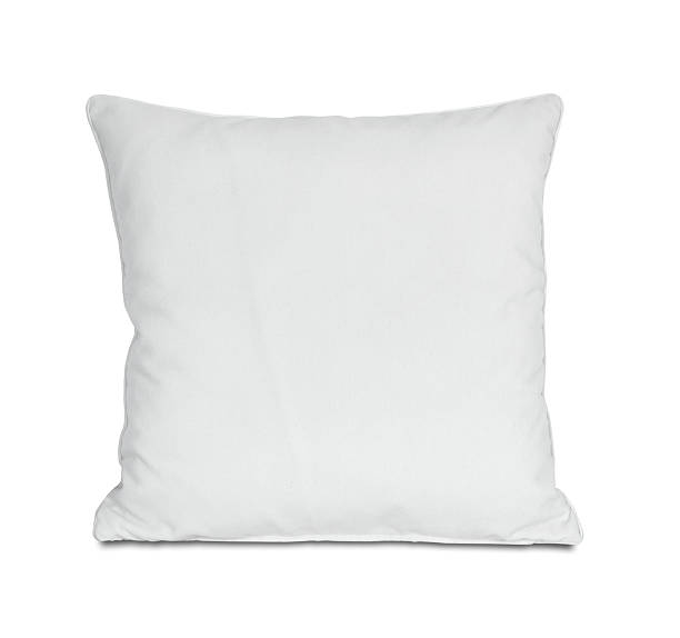 White Pillow (Clipping Path) stock photo