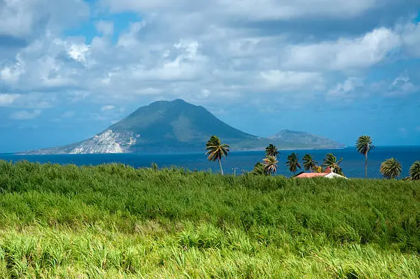 Photo of View of Nevis from St. Kitts
