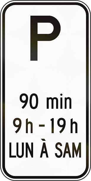 istock 90 Minute Parking In Specified Times in Canada 483229720