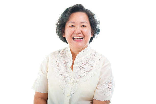 Asian senior woman