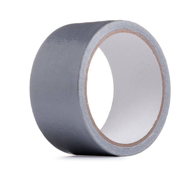 istock Adhesive Duct Tape Isolated on White 483230277