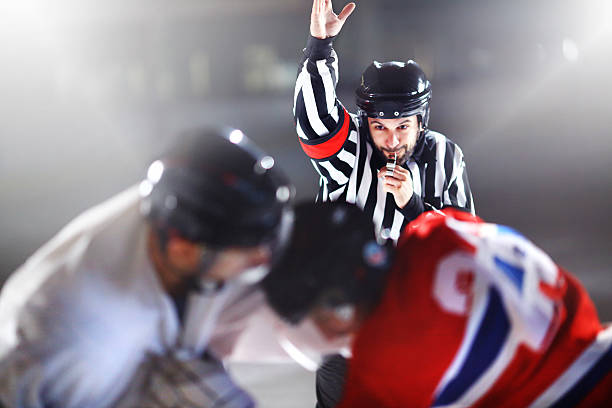 istock Ice hockey fight. 483230377
