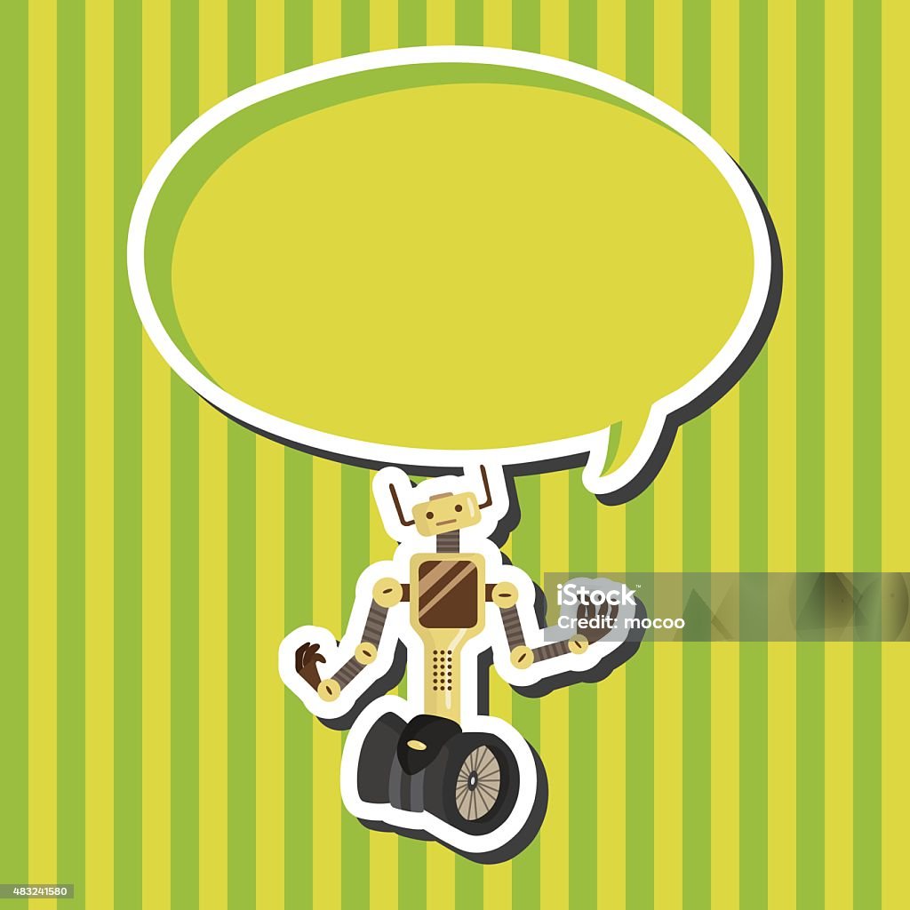 Robotics Theme Vector Robot Theme Elements Vector Eps Stock Illustration - Download Image Now ...