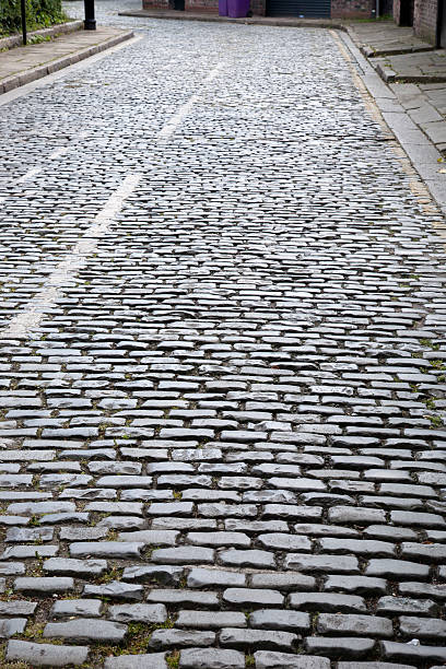 istock Cobbled Stone Street, Liverpool, 483246788
