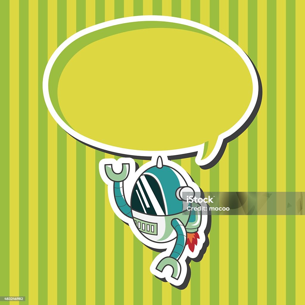 Robotics Theme Vector Robot Theme Elements Vector Eps Stock Illustration - Download Image Now ...