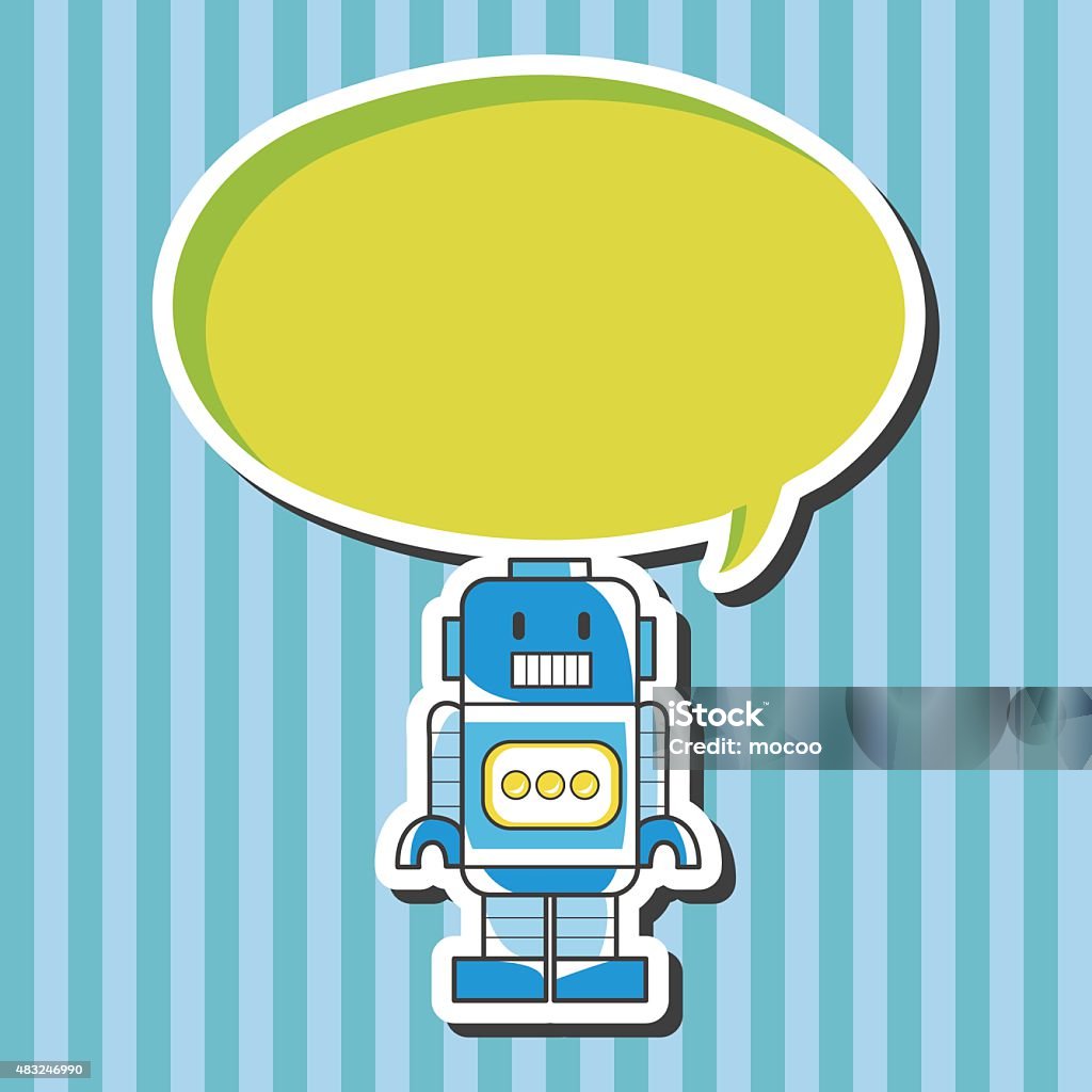 Robotics Theme Vector Robot Theme Elements Vector Eps Stock Illustration - Download Image Now ...