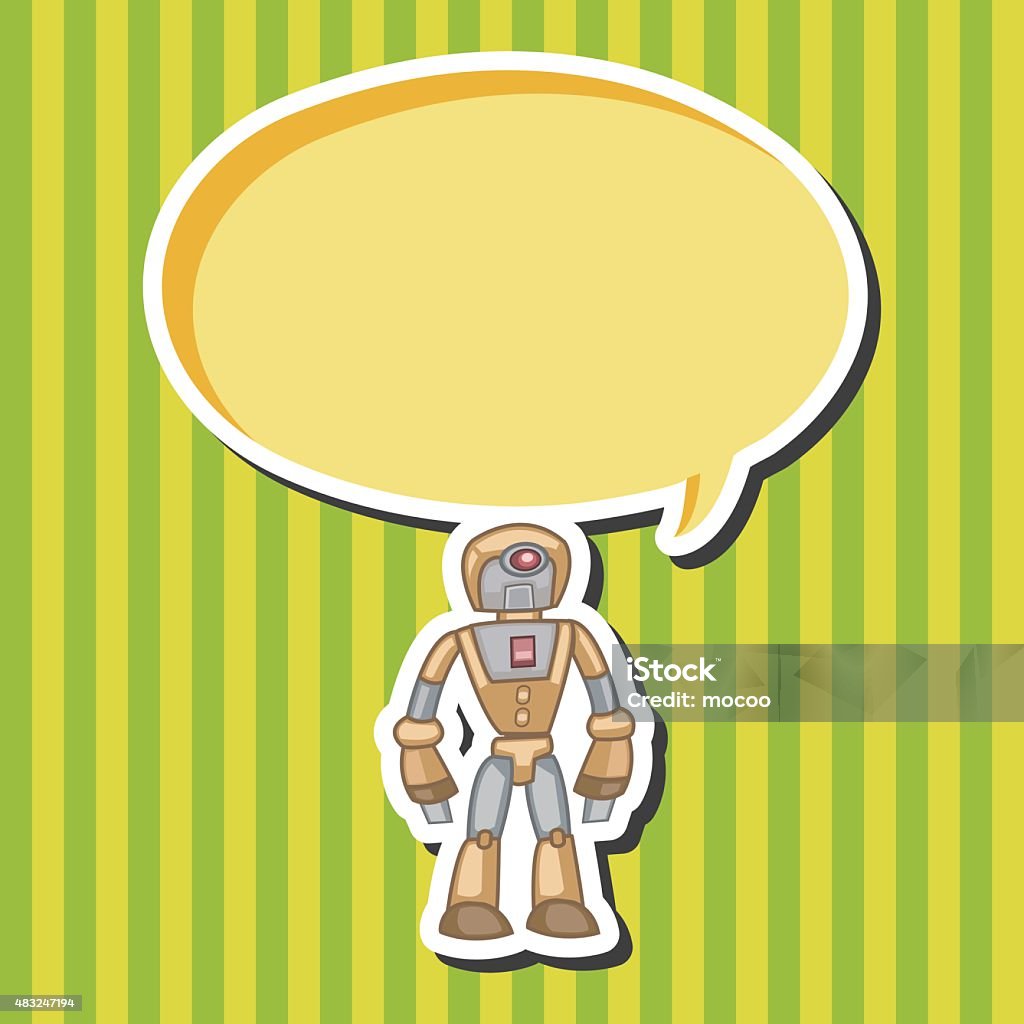 Robotics Theme Vector Robot Theme Elements Vector Eps Stock Illustration - Download Image Now ...
