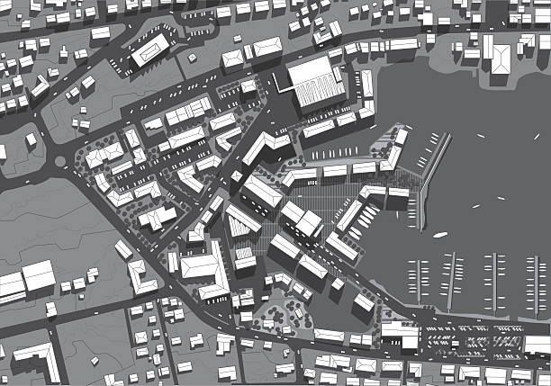 city urban City map vector graphic cityscape designs stock illustrations