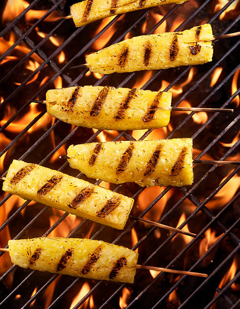 istock BBQ Pineapple skewers 483255760