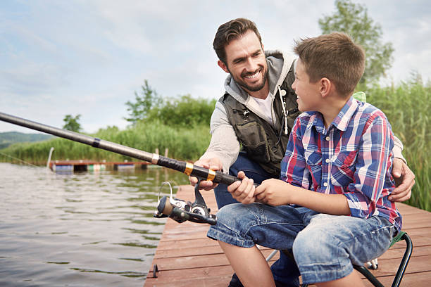 istock You can feel save with me, son 483256730