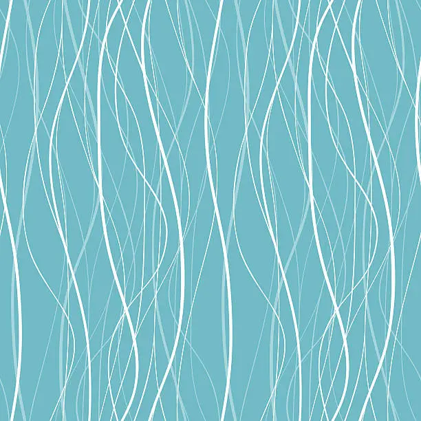 Vector illustration of Wavy Stripes Seamless Pattern