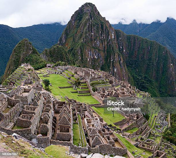 Panoramiczny Widok Z Machu Picchu 27mpix Xxxxl - zdjęcia stockowe i więcej obrazów Ameryka Południowa - Ameryka Południowa, Ameryka Łacińska, Archeologia