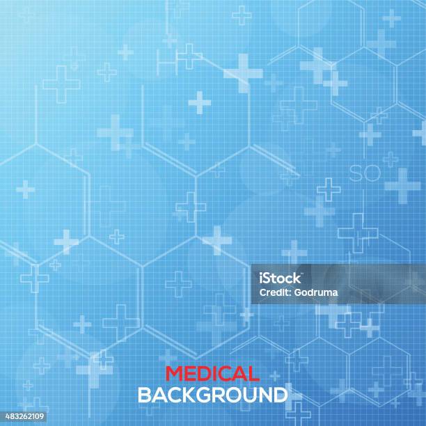 Abstract Medical Background Stock Illustration - Download Image Now - Abstract, Body Care, Patience