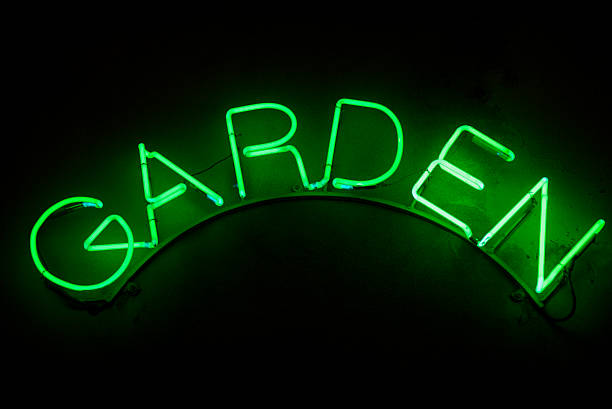 istock Green Garden Sign 483262179