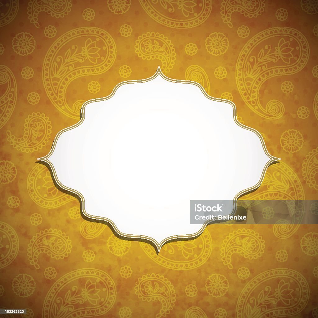 Frame In The Indian Style Stock Illustration - Download Image Now ...