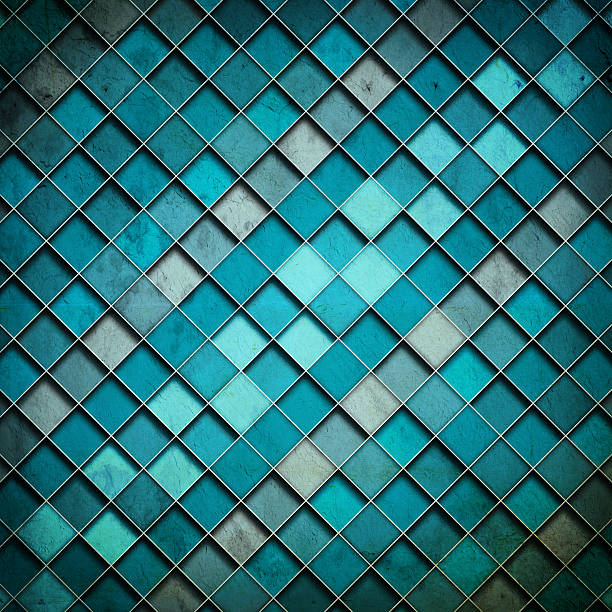 istock Retro Grunge Metal Wallpaper Pattern 483265867