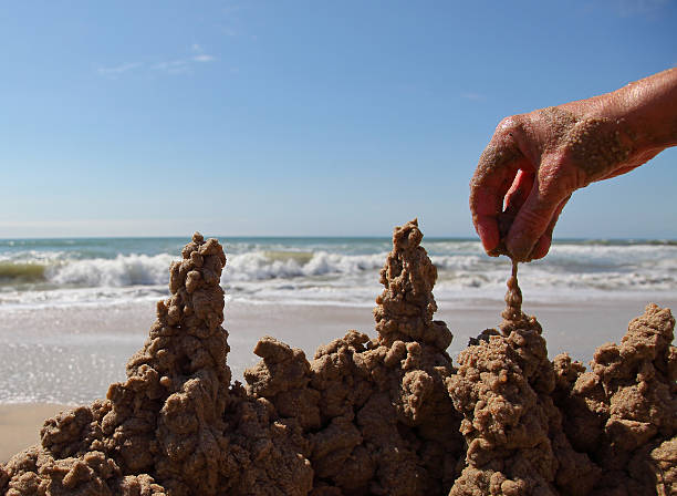 istock Building Sandcastles on the Beach 483271752