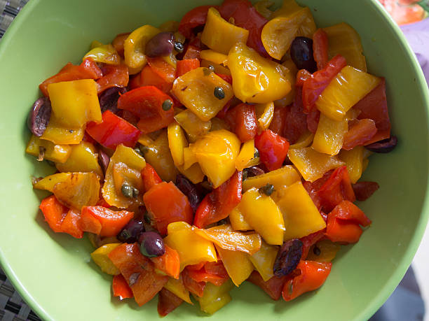 istock Fried Peppers, Capers and Black Olives 483277494