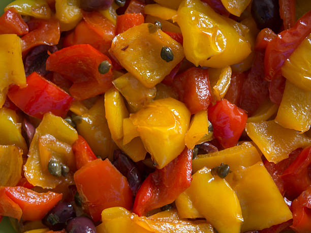 istock Fried Peppers, Capers and Black Olives 483277496