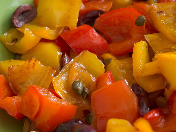 istock Fried Peppers, Capers and Black Olives 483277506