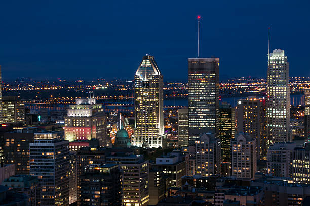 istock Montreal Skyline Under the Blue Sky 483282224