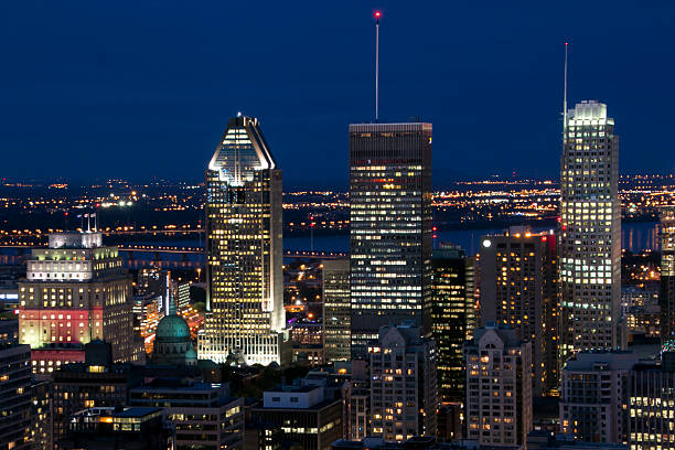 istock Montreal Skyline Under the Blue Sky 483282248