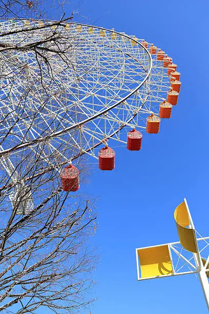 Photo of Ferris Wheel - Osaka City in Japan