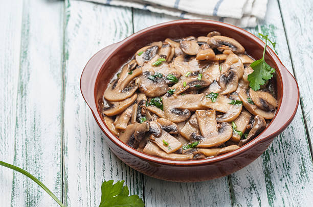 istock Garlic mushrooms series 09 483288069