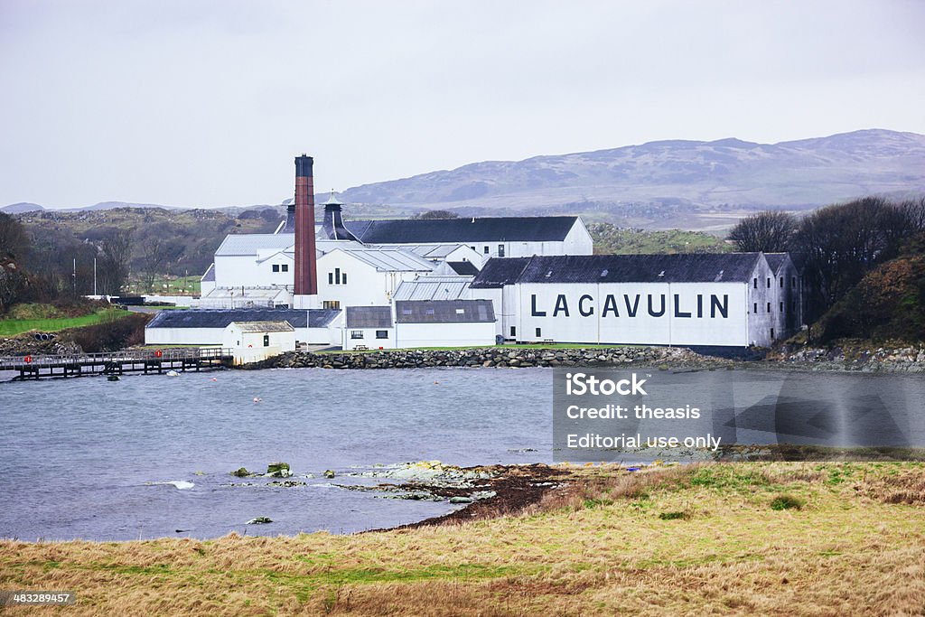 Destilería Lagavulin - Foto de stock de Isla de Islay libre de derechos