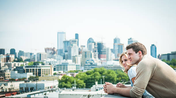 Happy  Couple at New Home