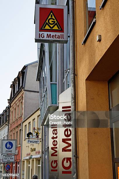 Foto de Ig Metall Gewerkschaftschilder e mais fotos de stock de Alemanha - Alemanha, Apodrecer, Editorial