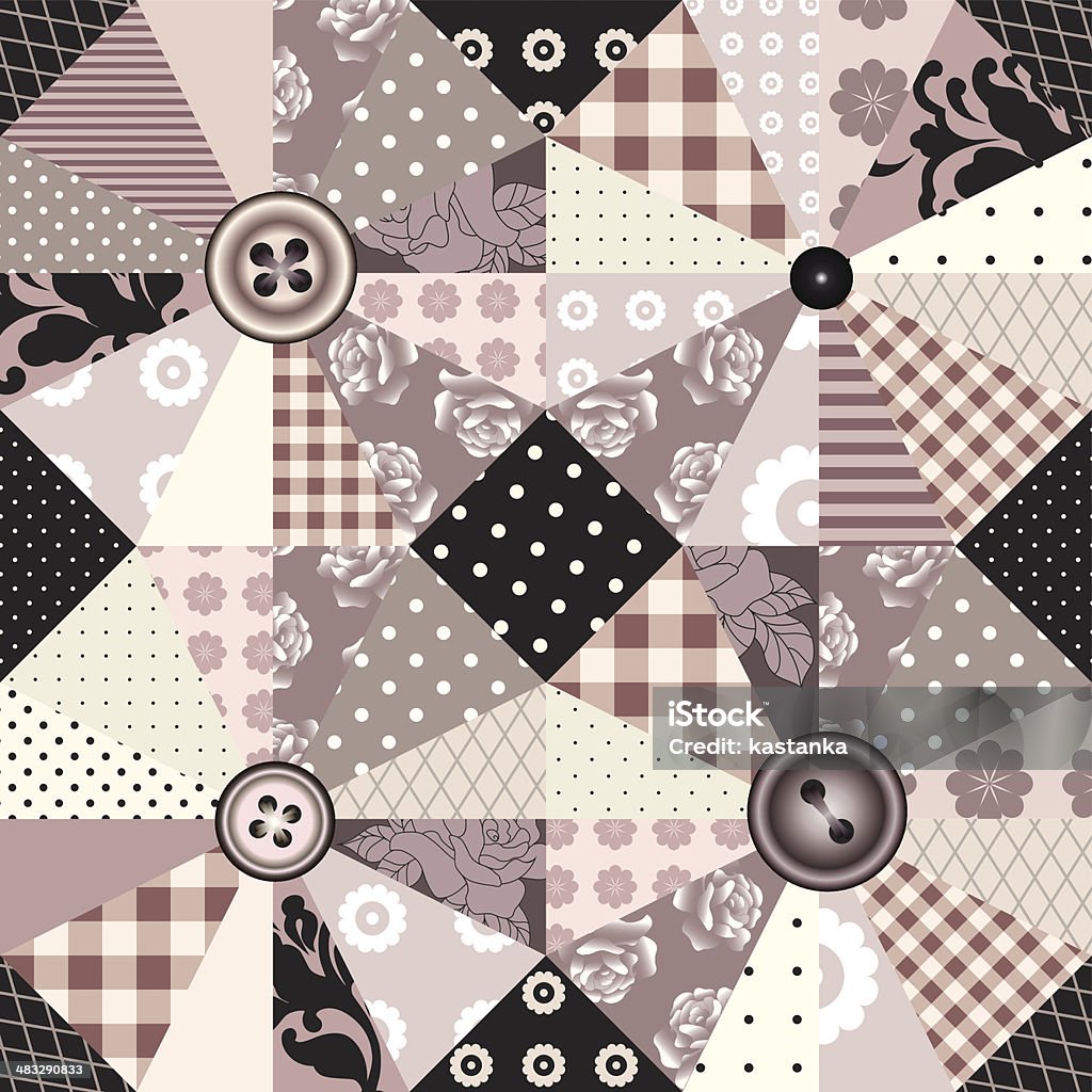Patchwork Stock Illustration - Download Image Now - Backgrounds ...