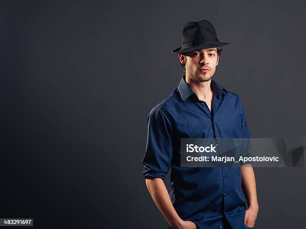 Stylish Young Handsome Man Stock Photo - Download Image Now - 20-24 Years, 20-29 Years, Adult