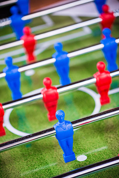 istock Calcetto foosball table football 483292903