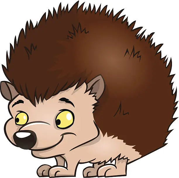 Vector illustration of Hedgehog