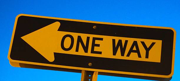 istock One Way Street Sign 483300754