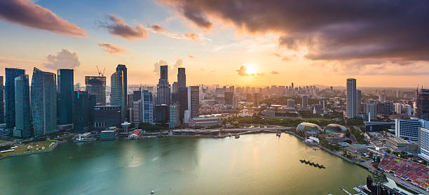 istock Singapore at Dusk 483304010