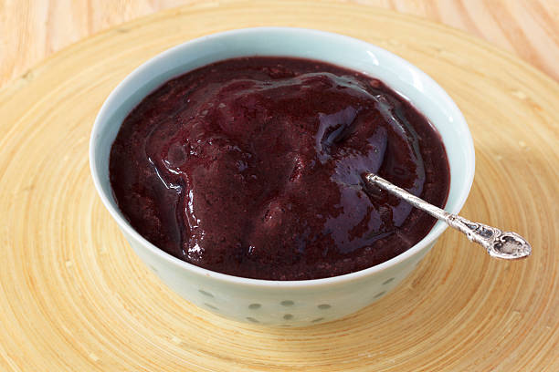 istock Brazilian dessert Acai pulp 483308700