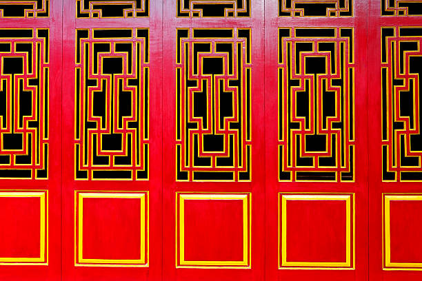 istock Asian Themed Doors 483316850
