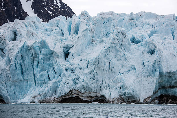istock Arctic landscape in Spitzbergen Monaco glacier 483317766