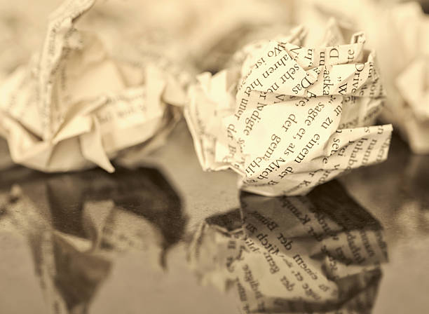 istock Lot of paperballs trash 483317877