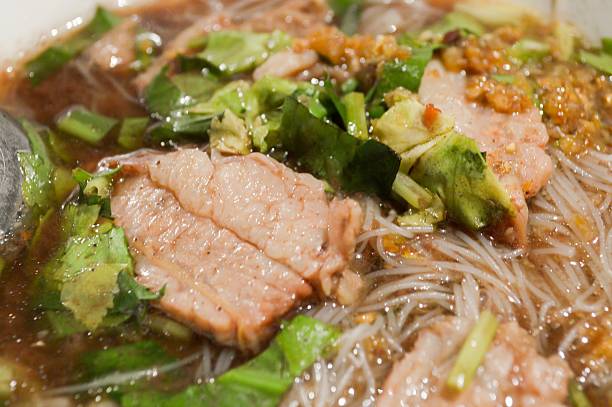 istock Asian noodle with blood 483318224
