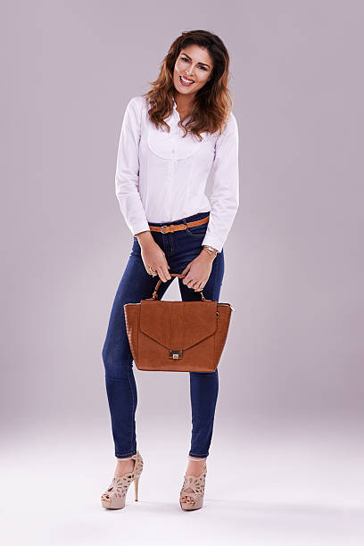 istock The perfect handbag makes all the difference to an outfit 483319314