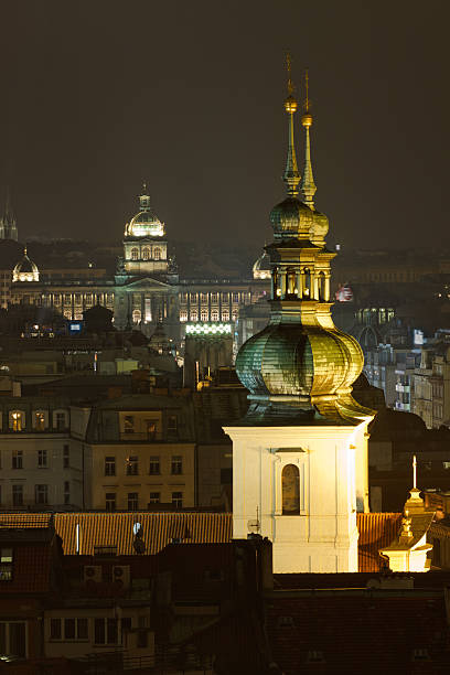 Church of st. Gallus (Havel) in Prague stock photo