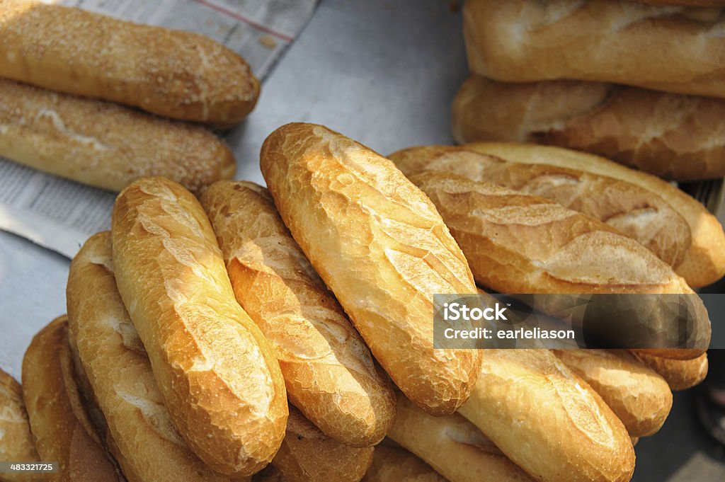 Crujiente pan francés en Vietnam - Foto de stock de Alimento libre de derechos